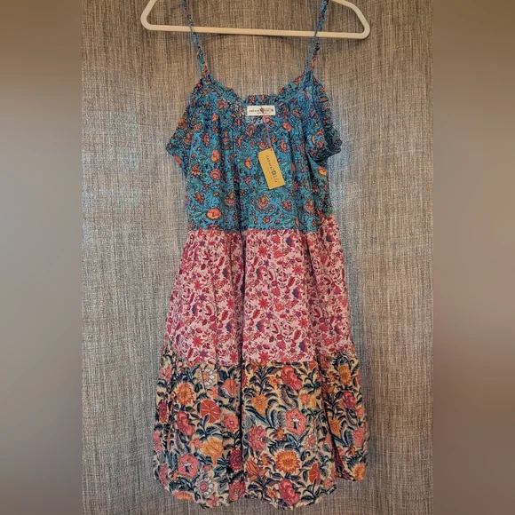 NATURAL LIFE Multicolor Floral Woman Dress - Picture 1 of 3
